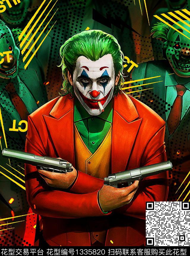 男装定位花人物大牌风数码印花华亿平台下载（图片编号: 1335820） - 瓦栏（Walan）