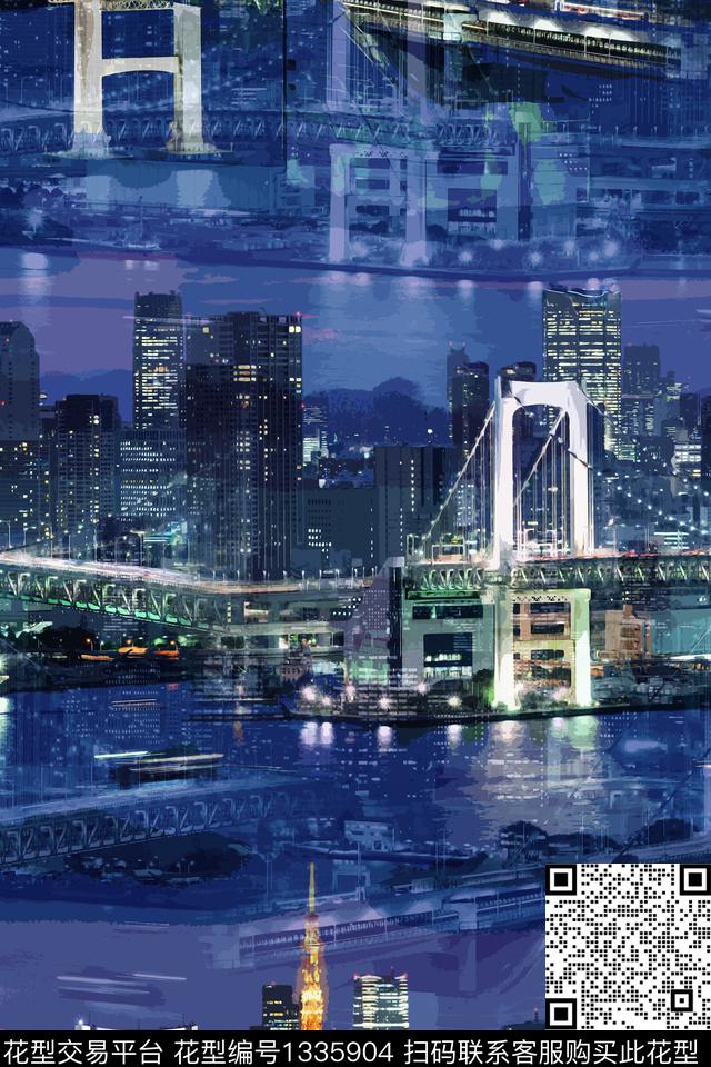 建筑男装配饰数码印花华亿平台下载（图片编号: 1335904） - 瓦栏（Walan）