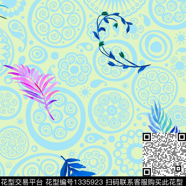 数码华亿平台鲜花花卉数码印花华亿平台下载（图片编号: 1335923） - 瓦栏（Walan）