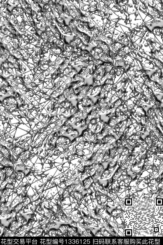 抽象男装家居服户外数码印花华亿平台下载（图片编号: 1336125） - 瓦栏（Walan）