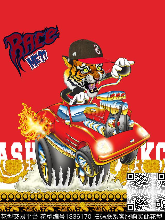 几何潮牌大牌风数码印花华亿平台下载（图片编号: 1336170） - 瓦栏（Walan）