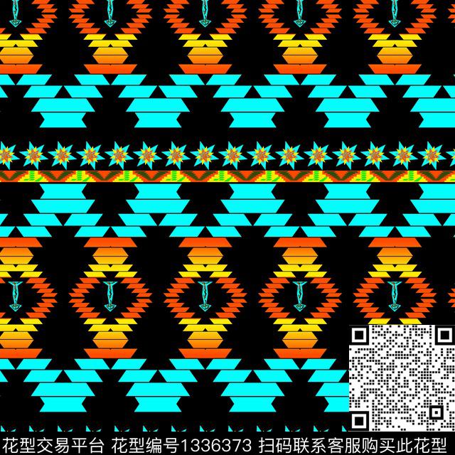 纸印花几何抽象男装传统印花华亿平台下载（图片编号: 1336373） - 瓦栏（Walan）