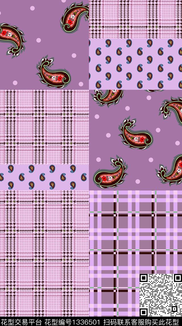 几何潮牌大牌风传统印花华亿平台下载（图片编号: 1336501） - 瓦栏（Walan）