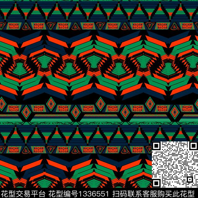 纸印花几何抽象男装传统印花华亿平台下载（图片编号: 1336551） - 瓦栏（Walan）