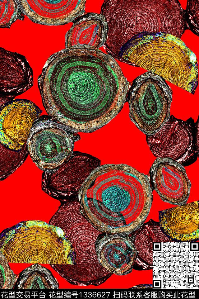 几何定位几何秋冬华亿平台数码印花华亿平台下载（图片编号: 1336627） - 瓦栏（Walan）