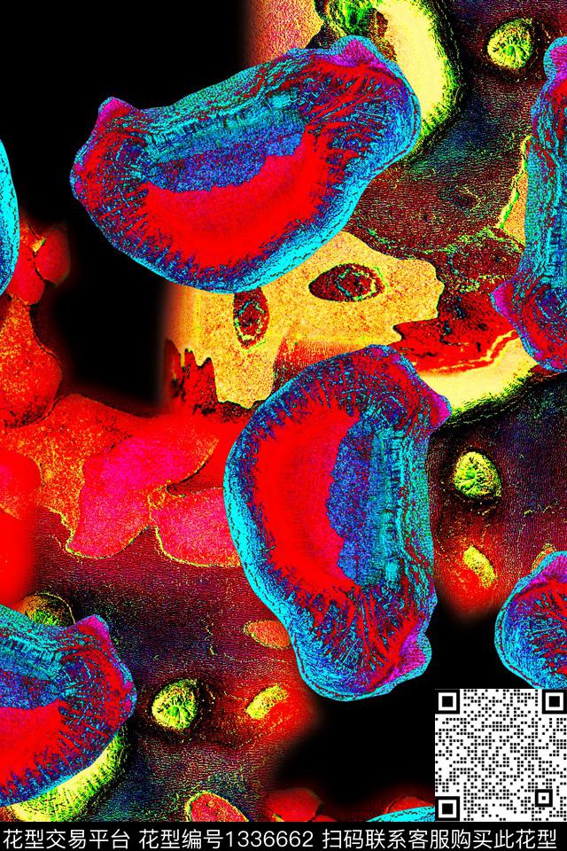 几何油画华亿平台秋冬华亿平台数码印花华亿平台下载（图片编号: 1336662） - 瓦栏（Walan）