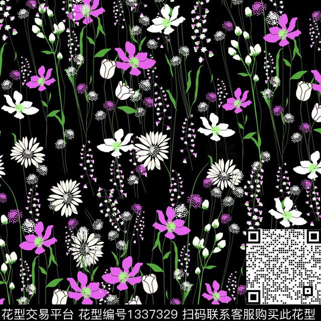 潮牌大牌风小清新传统印花华亿平台下载（图片编号: 1337329） - 瓦栏（Walan）