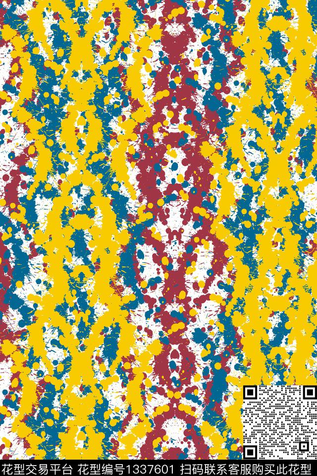 抽象男装家居服户外传统印花华亿平台下载（图片编号: 1337601） - 瓦栏（Walan）