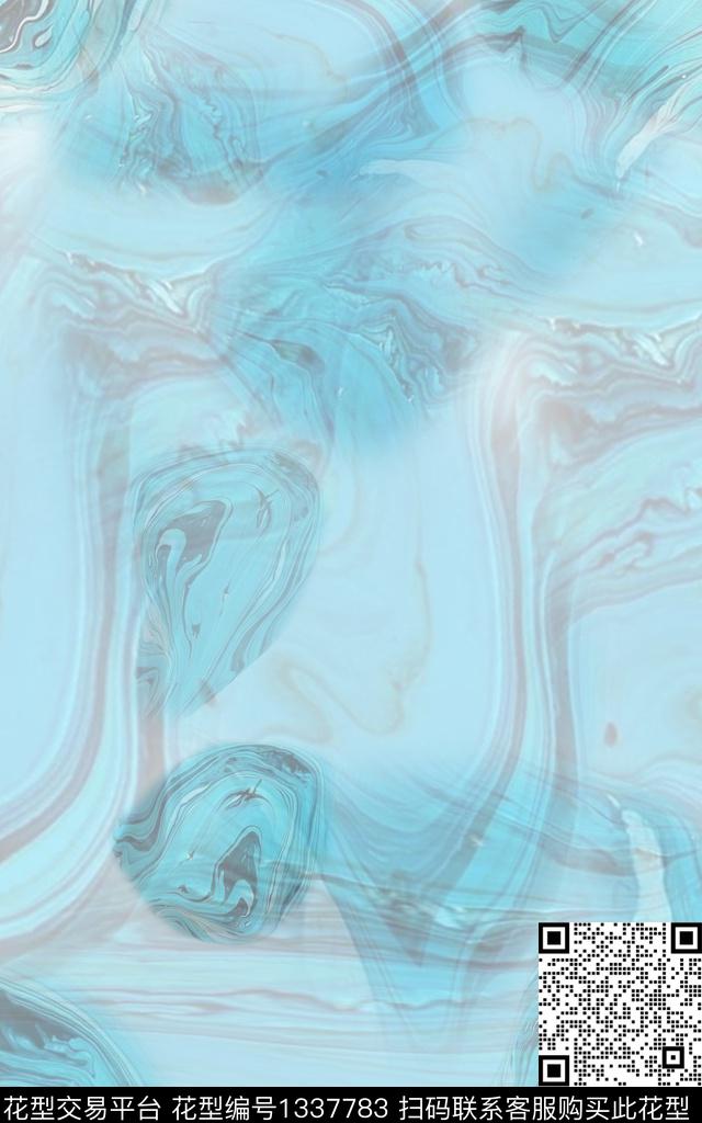 女装纹理抽象数码印花华亿平台下载（图片编号: 1337783） - 瓦栏（Walan）