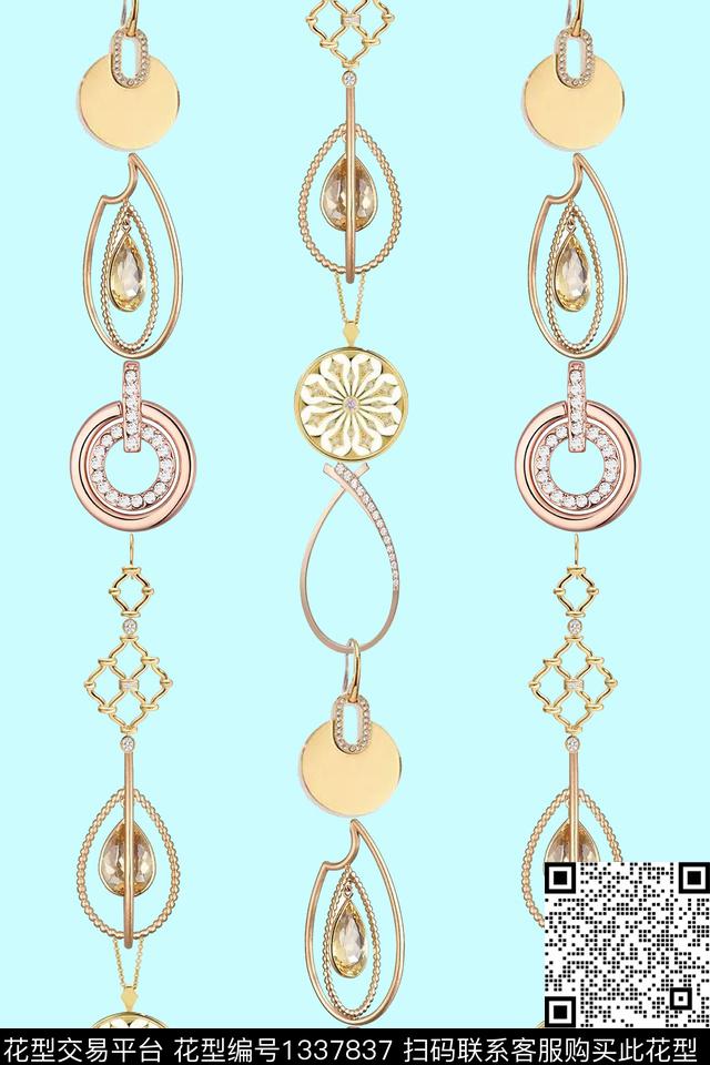 时尚复古大牌风数码印花华亿平台下载（图片编号: 1337837） - 瓦栏（Walan）