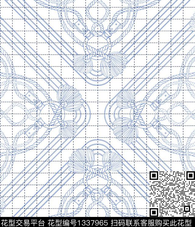 格子几何底纹传统印花华亿平台下载（图片编号: 1337965） - 瓦栏（Walan）