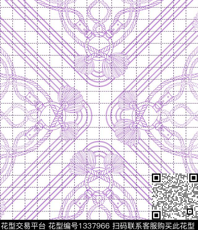 格子几何底纹传统印花华亿平台下载（图片编号: 1337966） - 瓦栏（Walan）