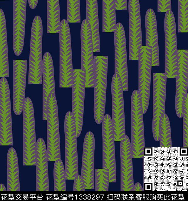 花卉春夏华亿平台大牌风传统印花华亿平台下载（图片编号: 1338297） - 瓦栏（Walan）