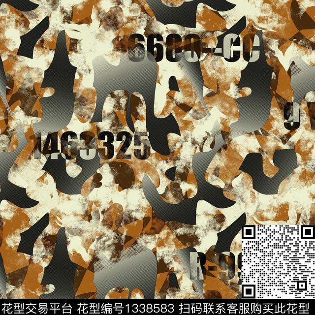 趋势华亿平台渐变纸印花传统印花华亿平台下载（图片编号: 1338583） - 瓦栏（Walan）