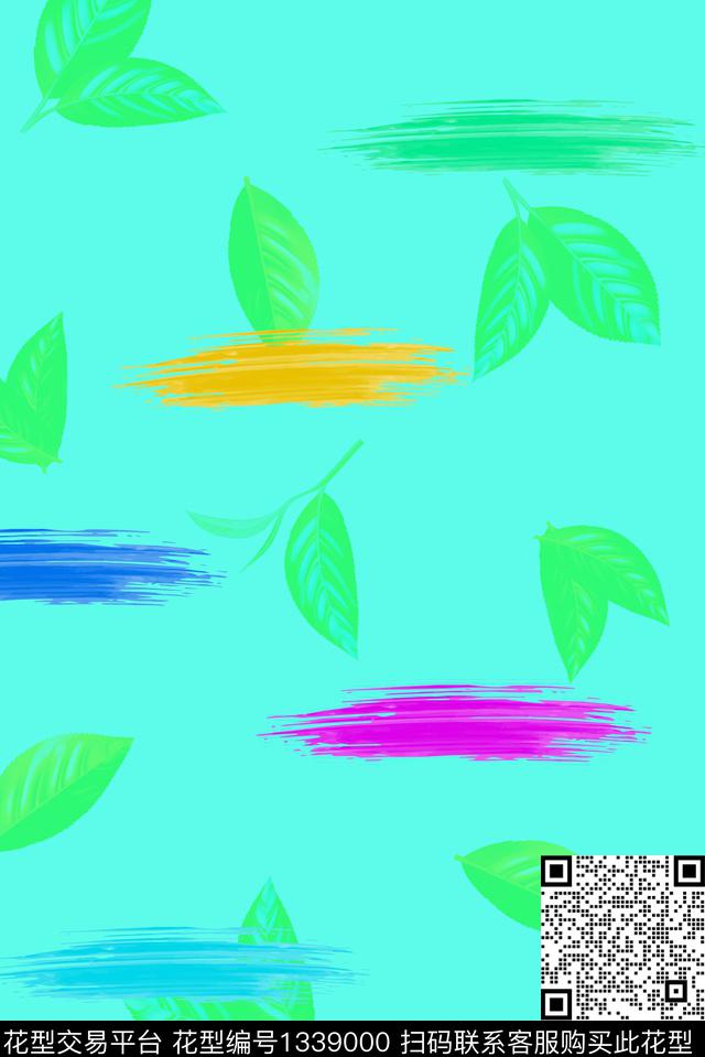 插画窗帘时尚数码印花华亿平台下载（图片编号: 1339000） - 瓦栏（Walan）