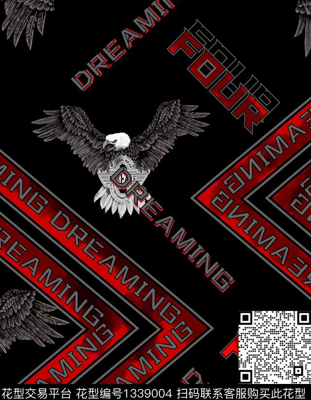 几何男装潮牌数码印花华亿平台下载（图片编号: 1339004） - 瓦栏（Walan）