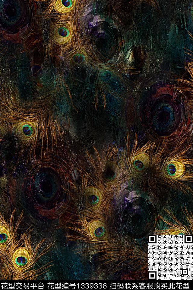 香云纱大牌风中老年数码印花华亿平台下载（图片编号: 1339336） - 瓦栏（Walan）