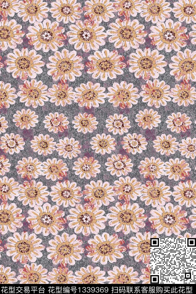 女装花卉大牌风传统印花华亿平台下载（图片编号: 1339369） - 瓦栏（Walan）