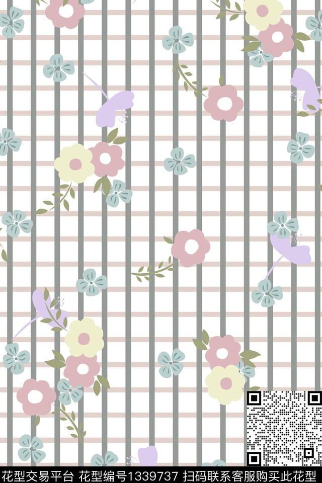 几何女装小碎花传统印花华亿平台下载（图片编号: 1339737） - 瓦栏（Walan）