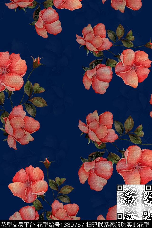 旗袍香云纱中国风数码印花华亿平台下载（图片编号: 1339757） - 瓦栏（Walan）