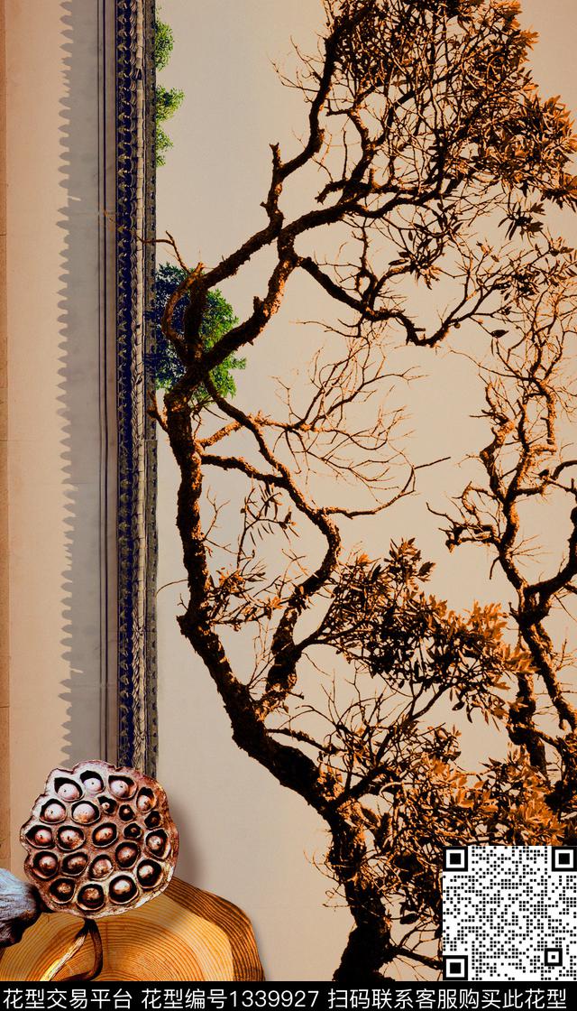 定位花复古民族风数码印花华亿平台下载（图片编号: 1339927） - 瓦栏（Walan）