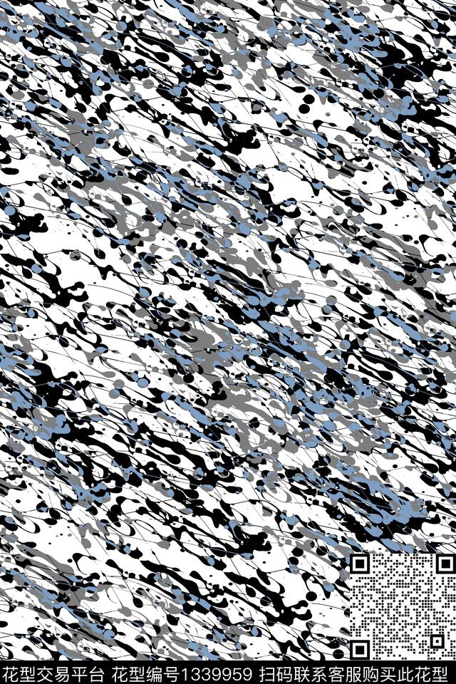 抽象男装家居服户外传统印花华亿平台下载（图片编号: 1339959） - 瓦栏（Walan）