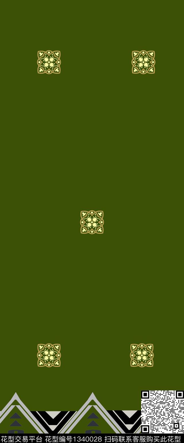 几何定位几何大牌风传统印花华亿平台下载（图片编号: 1340028） - 瓦栏（Walan）