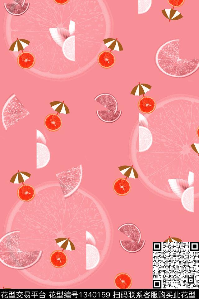 插画时尚窗帘数码印花华亿平台下载（图片编号: 1340159） - 瓦栏（Walan）