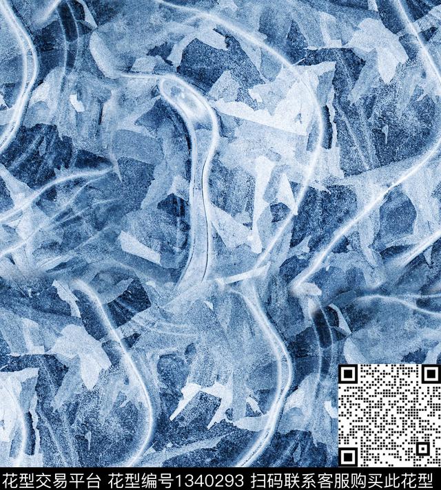 字母闪电冰数码印花华亿平台下载（图片编号: 1340293） - 瓦栏（Walan）