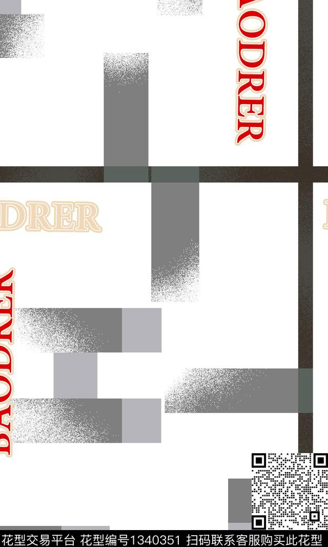 字母男装卫衣传统印花华亿平台下载（图片编号: 1340351） - 瓦栏（Walan）