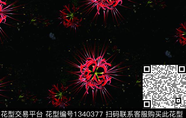 花卉大牌风小碎花数码印花华亿平台下载（图片编号: 1340377） - 瓦栏（Walan）