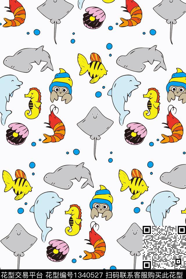 童装可爱卡通传统印花华亿平台下载（图片编号: 1340527） - 瓦栏（Walan）