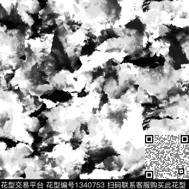 纸印花几何抽象男装传统印花华亿平台下载（图片编号: 1340753） - 瓦栏（Walan）