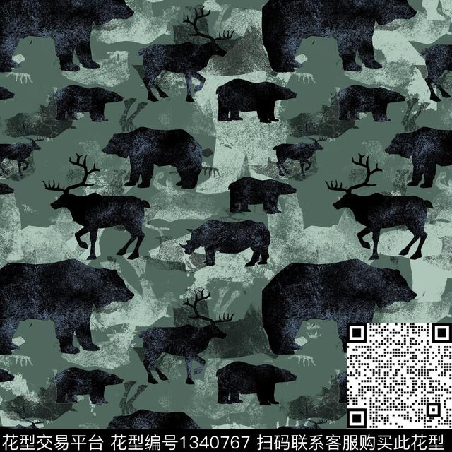 纸印花几何抽象男装传统印花华亿平台下载（图片编号: 1340767） - 瓦栏（Walan）