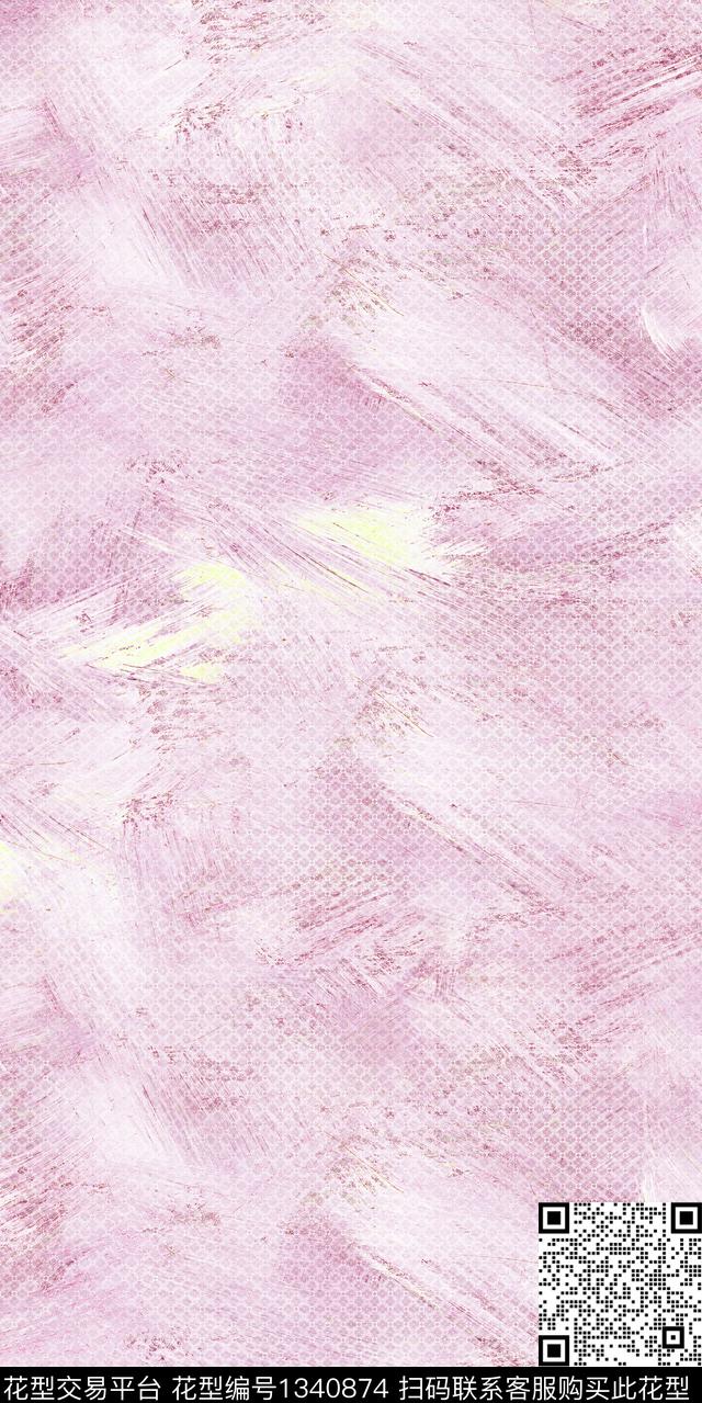 底纹抽象数码印花华亿平台下载（图片编号: 1340874） - 瓦栏（Walan）