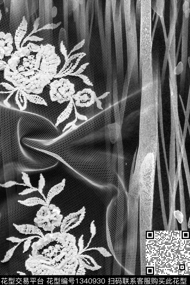 女装定位花花卉大牌风数码印花华亿平台下载（图片编号: 1340930） - 瓦栏（Walan）