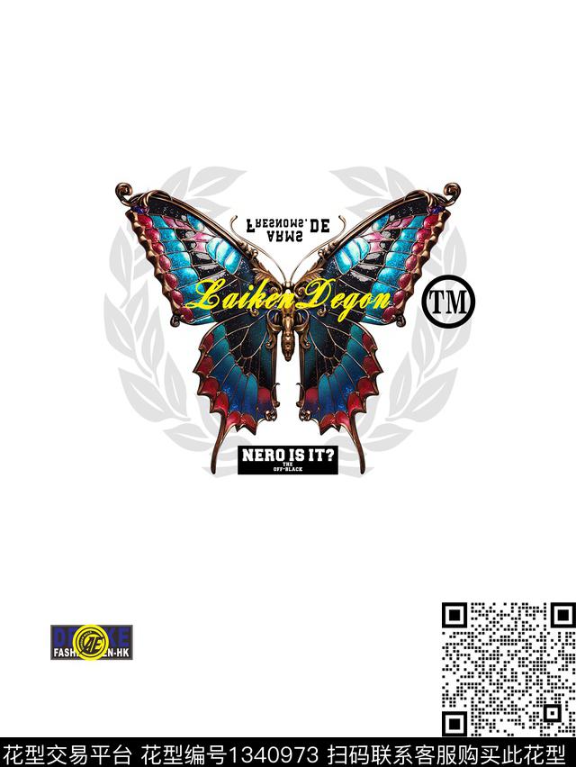 几何潮牌大牌风传统印花华亿平台下载（图片编号: 1340973） - 瓦栏（Walan）