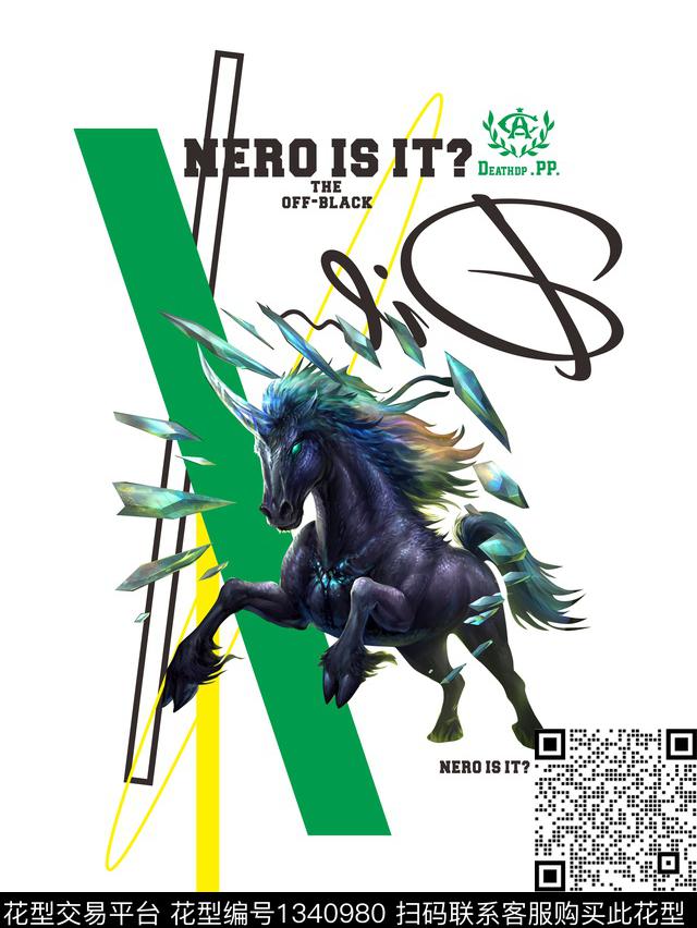 几何潮牌大牌风传统印花华亿平台下载（图片编号: 1340980） - 瓦栏（Walan）