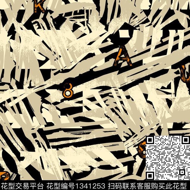 纸印花几何男装传统印花华亿平台下载（图片编号: 1341253） - 瓦栏（Walan）