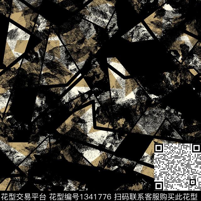 纸印花几何男装传统印花华亿平台下载（图片编号: 1341776） - 瓦栏（Walan）