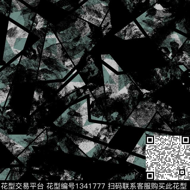 纸印花几何男装传统印花华亿平台下载（图片编号: 1341777） - 瓦栏（Walan）