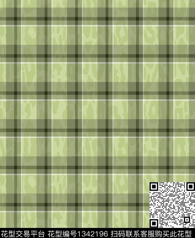 豹纹格子底纹数码印花华亿平台下载（图片编号: 1342196） - 瓦栏（Walan）