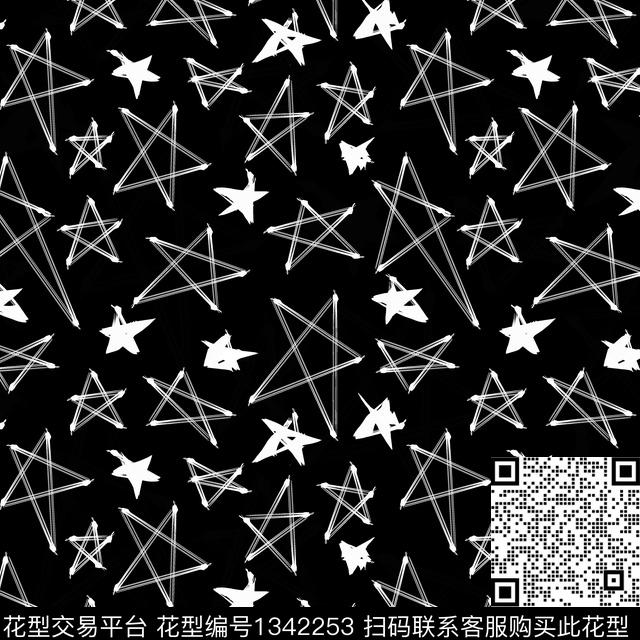 纸印花几何抽象男装传统印花华亿平台下载（图片编号: 1342253） - 瓦栏（Walan）