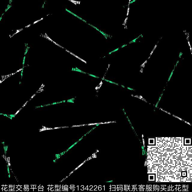 纸印花几何抽象男装传统印花华亿平台下载（图片编号: 1342261） - 瓦栏（Walan）