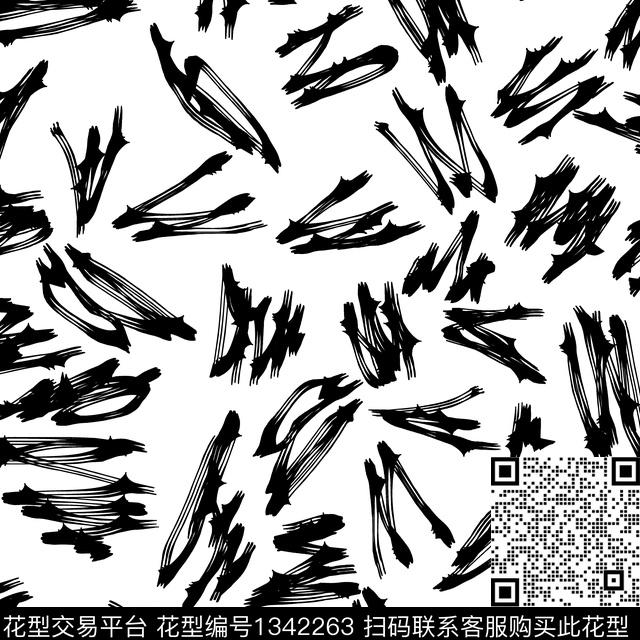 纸印花几何抽象男装传统印花华亿平台下载（图片编号: 1342263） - 瓦栏（Walan）