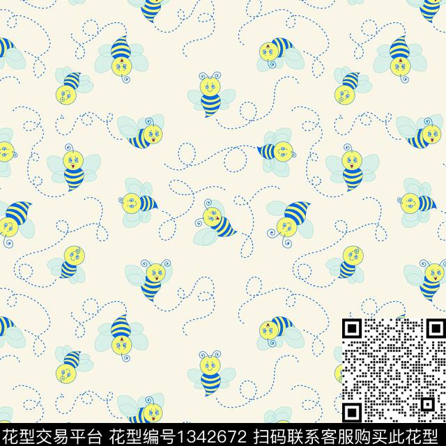 趋势华亿平台童装大牌风传统印花华亿平台下载（图片编号: 1342672） - 瓦栏（Walan）