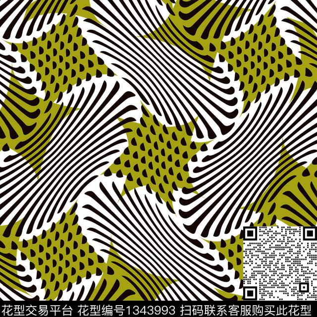 几何线条传统印花华亿平台下载（图片编号: 1343993） - 瓦栏（Walan）