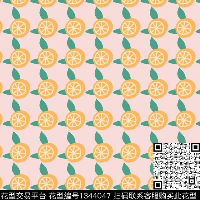 几何水果休闲传统印花华亿平台下载（图片编号: 1344047） - 瓦栏（Walan）