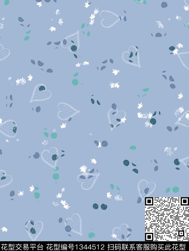 几何卡通小碎花传统印花华亿平台下载（图片编号: 1344512） - 瓦栏（Walan）