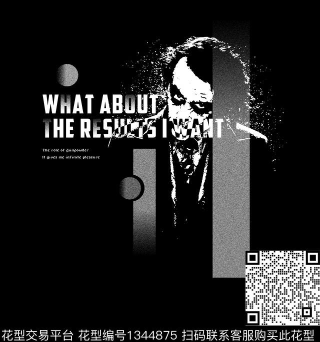 小丑蝙蝠侠漫威传统印花华亿平台下载（图片编号: 1344875） - 瓦栏（Walan）